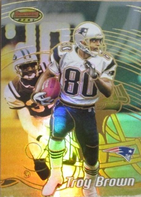 Troy Brown [Gold] #17