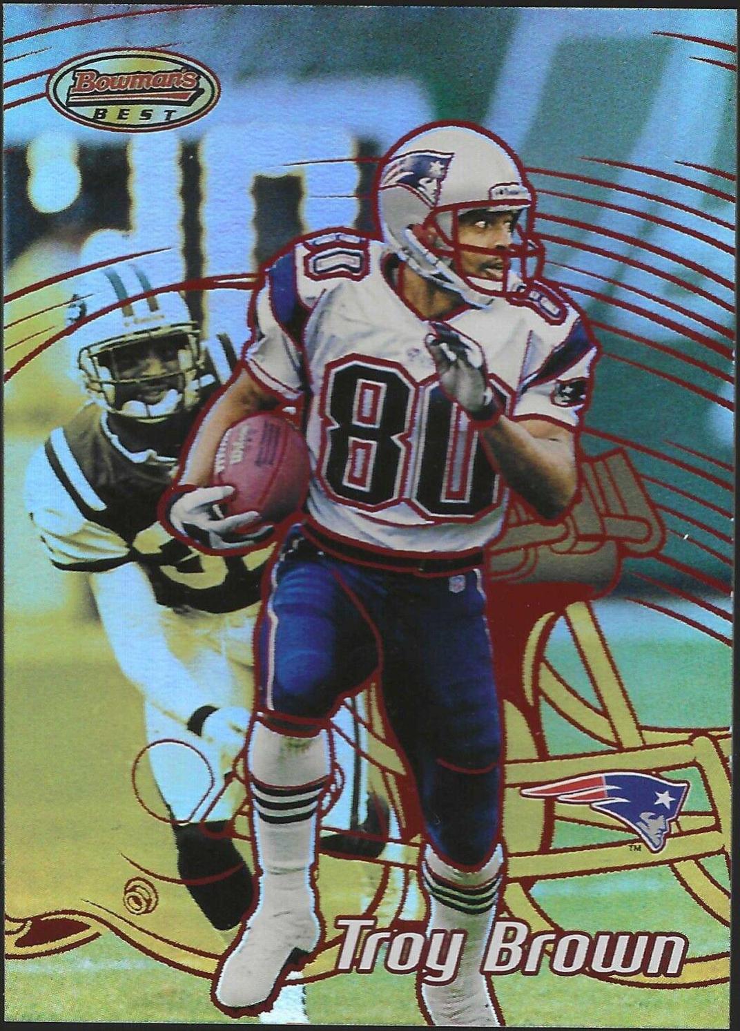 Troy Brown [Red] #17