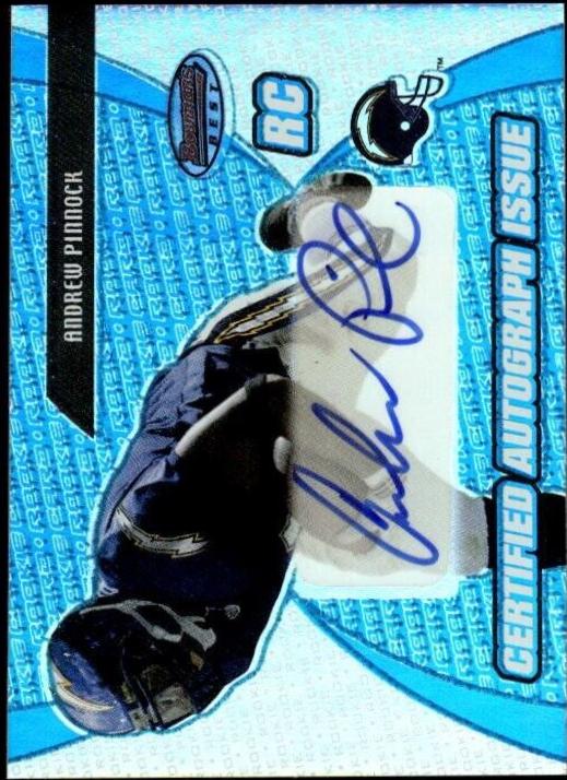 Andrew Pinnock [Certified Autograph Blue] #147