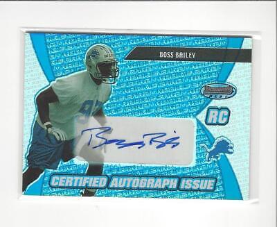 Boss Bailey [Certified Autograph Blue] #140