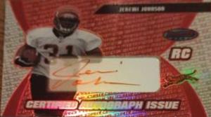 Jeremi Johnson [Certified Autograph Red] #158