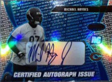 Michael Haynes [Certified Autograph Blue] #134