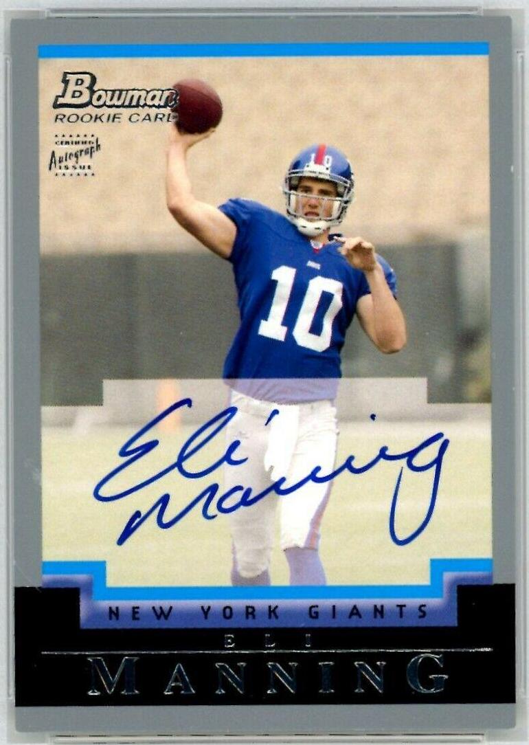 Eli Manning [Autograph Blue] #111