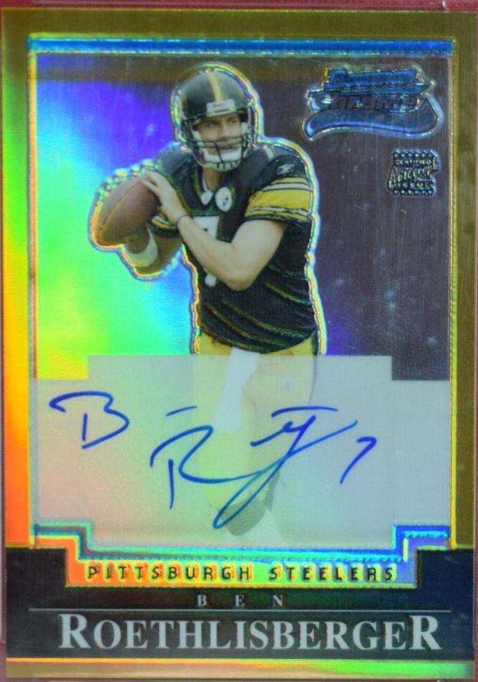 Ben Roethlisberger [Autograph Gold Refractor] #111
