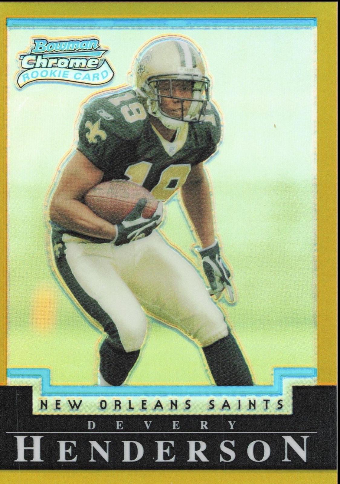 Devery Henderson [Gold Refractor] #185