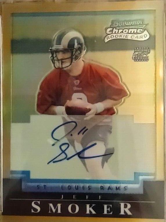 Jeff Smoker [Autograph Gold Refractor] #244