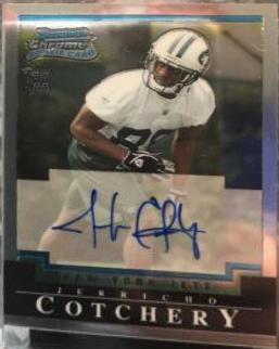 Jerricho Cotchery [Autograph] #240