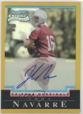John Navarre [Autograph Gold Refractor] #241