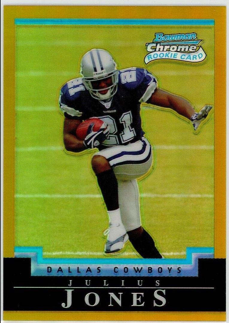Julius Jones [Gold Refractor] #159