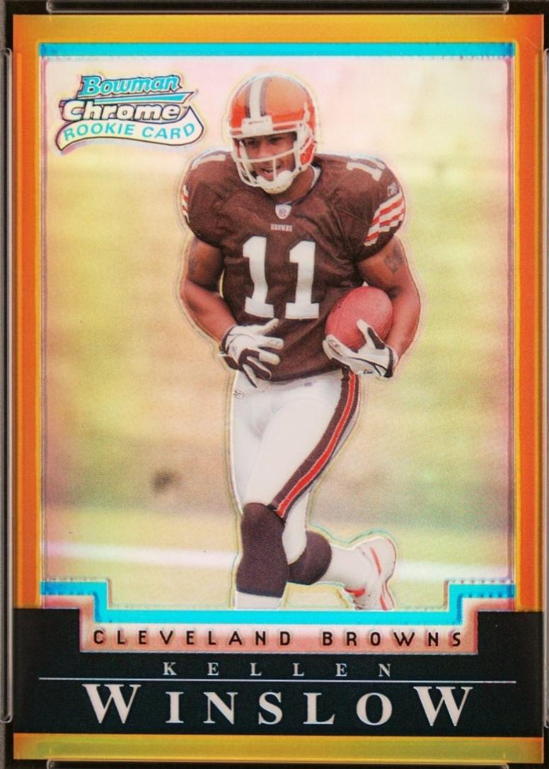 Kellen Winslow Jr. [Gold Refractor] #173