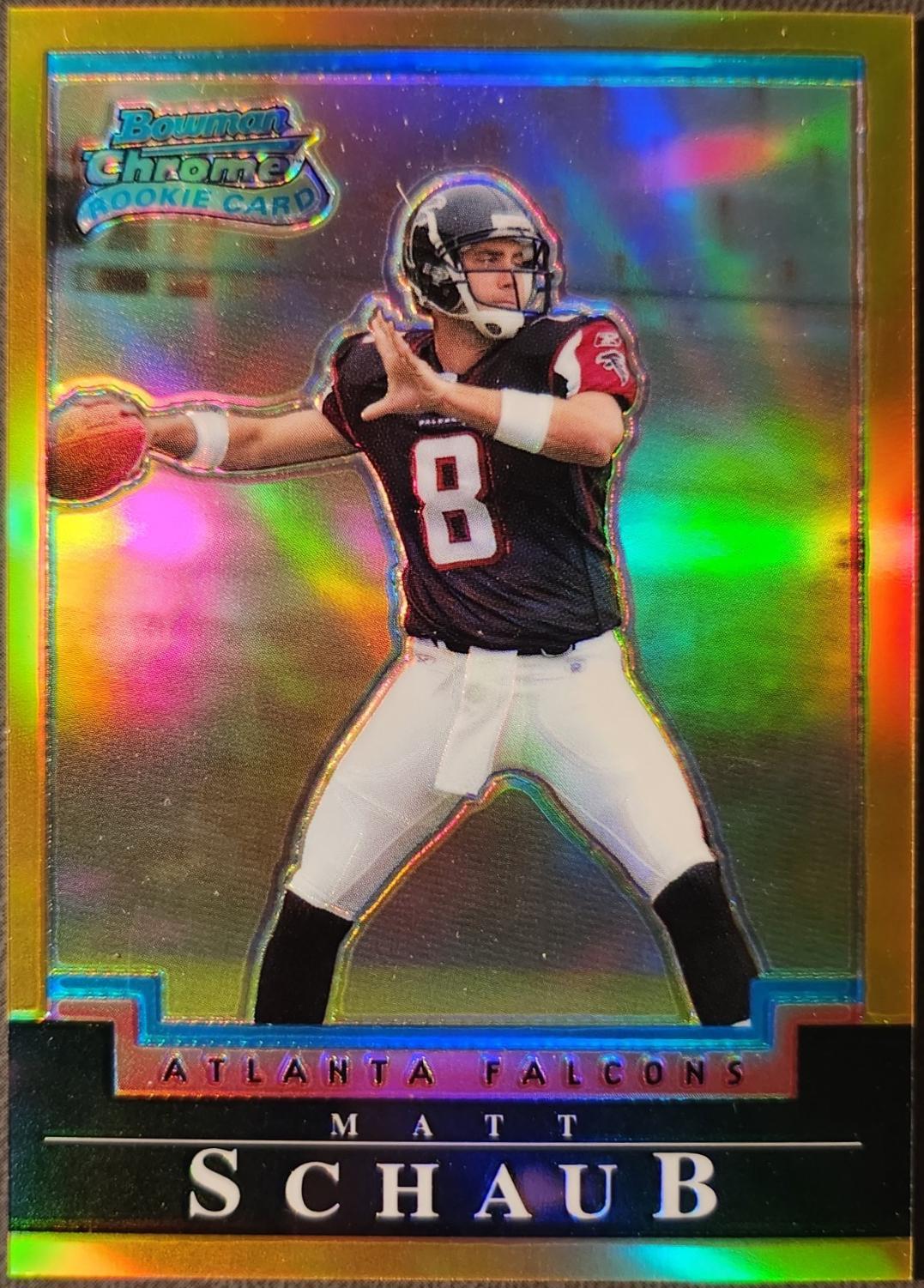 Matt Schaub [Gold Refractor] #114
