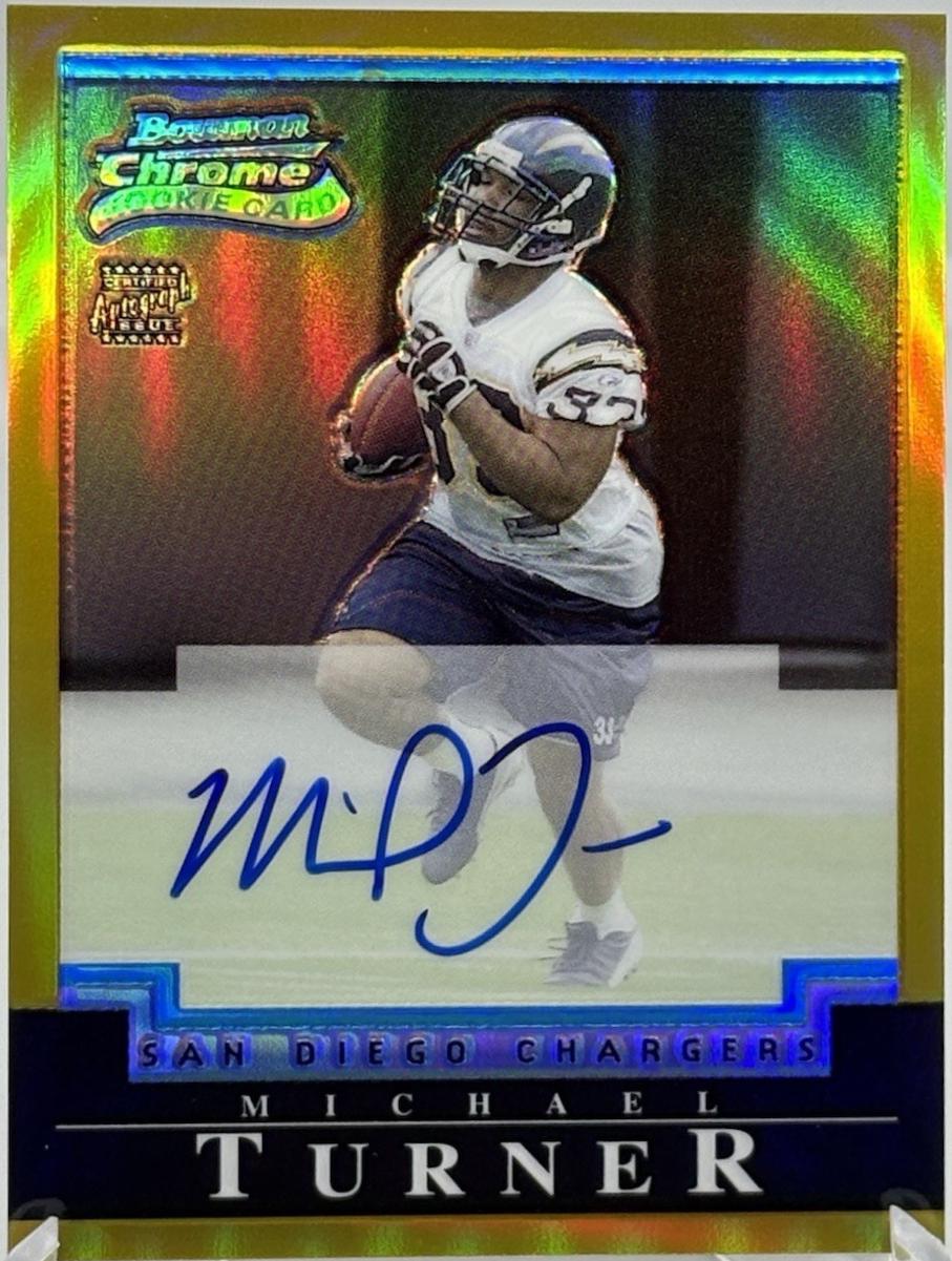 Michael Turner [Autograph Gold Refractor] #238