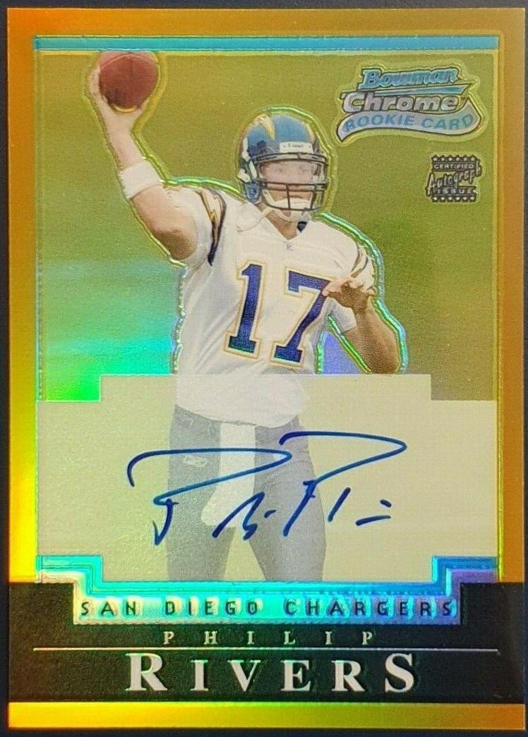 Philip Rivers [Autograph Gold Refractor] #223