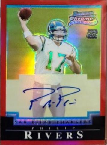 Philip Rivers [Autograph Red Refractor] #223