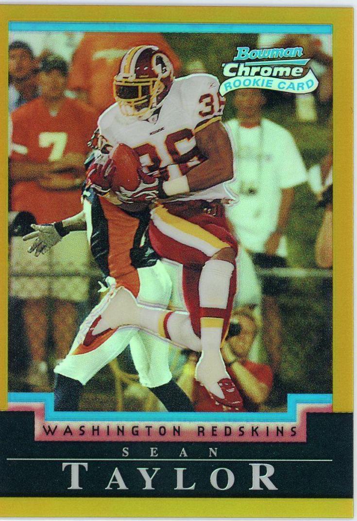 Sean Taylor [Gold Refractor] #120