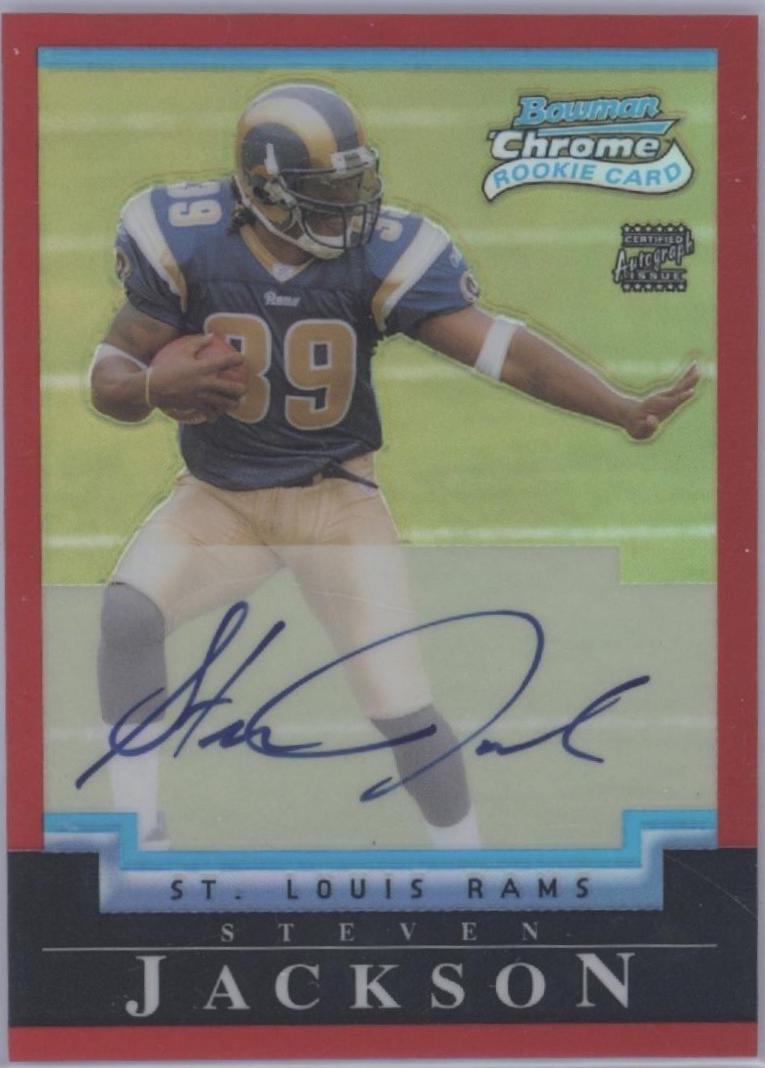 Steven Jackson [Autograph Red Refractor] #224