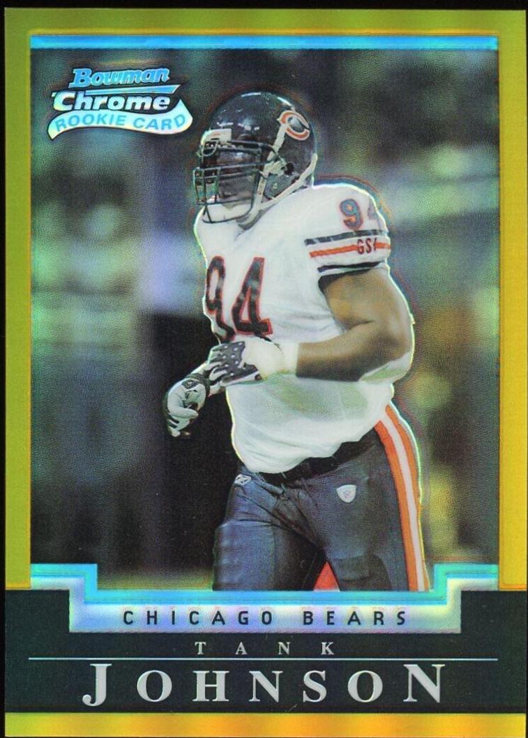 Tank Johnson [Gold Refractor] #157