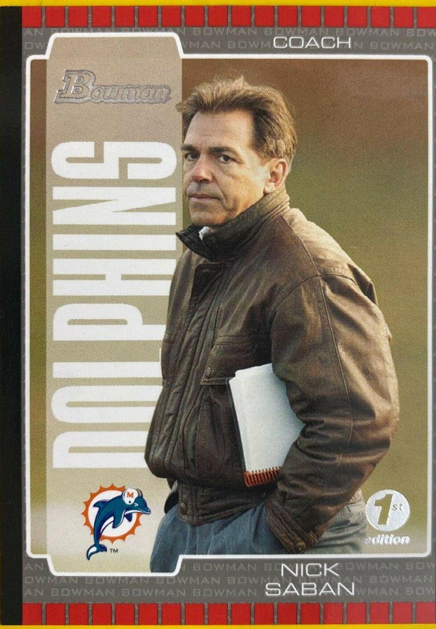 Nick Saban [1st Edition] #73