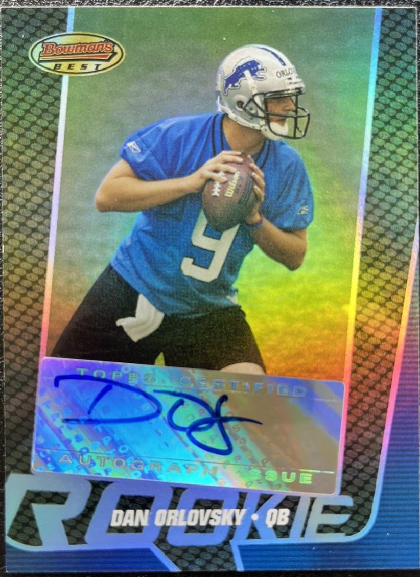 Dan Orlovsky [Autograph Silver] #161