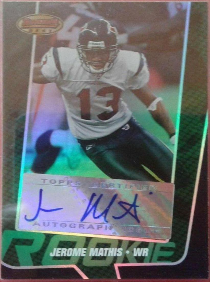 Jerome Mathis [Autograph Green] #145