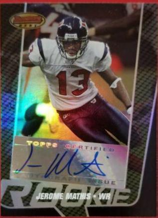 Jerome Mathis [Autograph] #145
