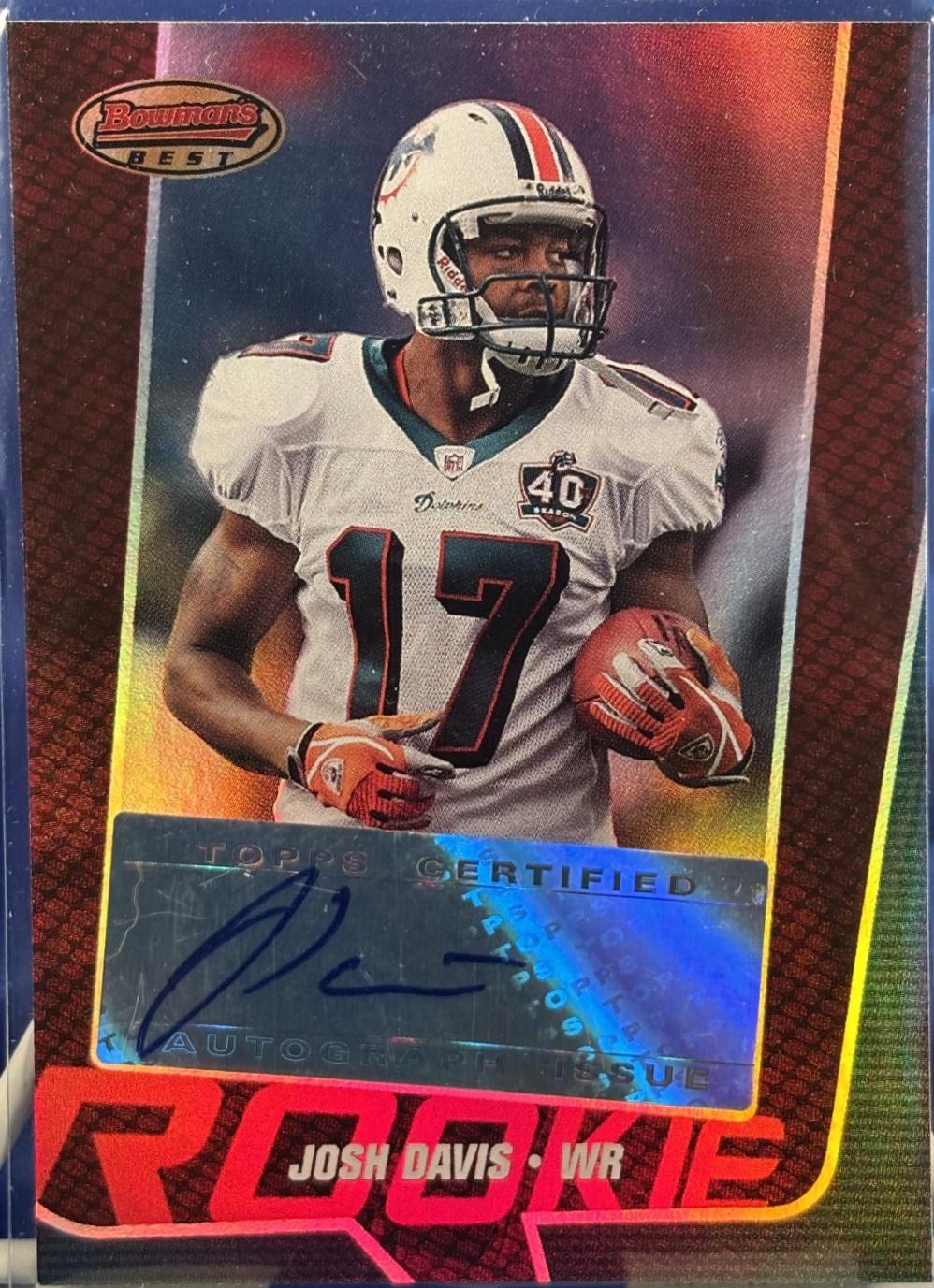Josh Davis [Autograph Red] #146