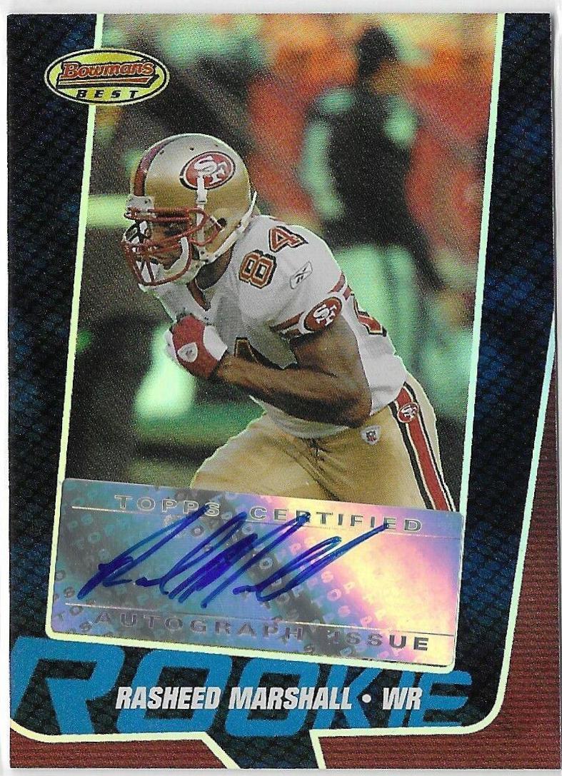 Rasheed Marshall [Autograph Blue] #151
