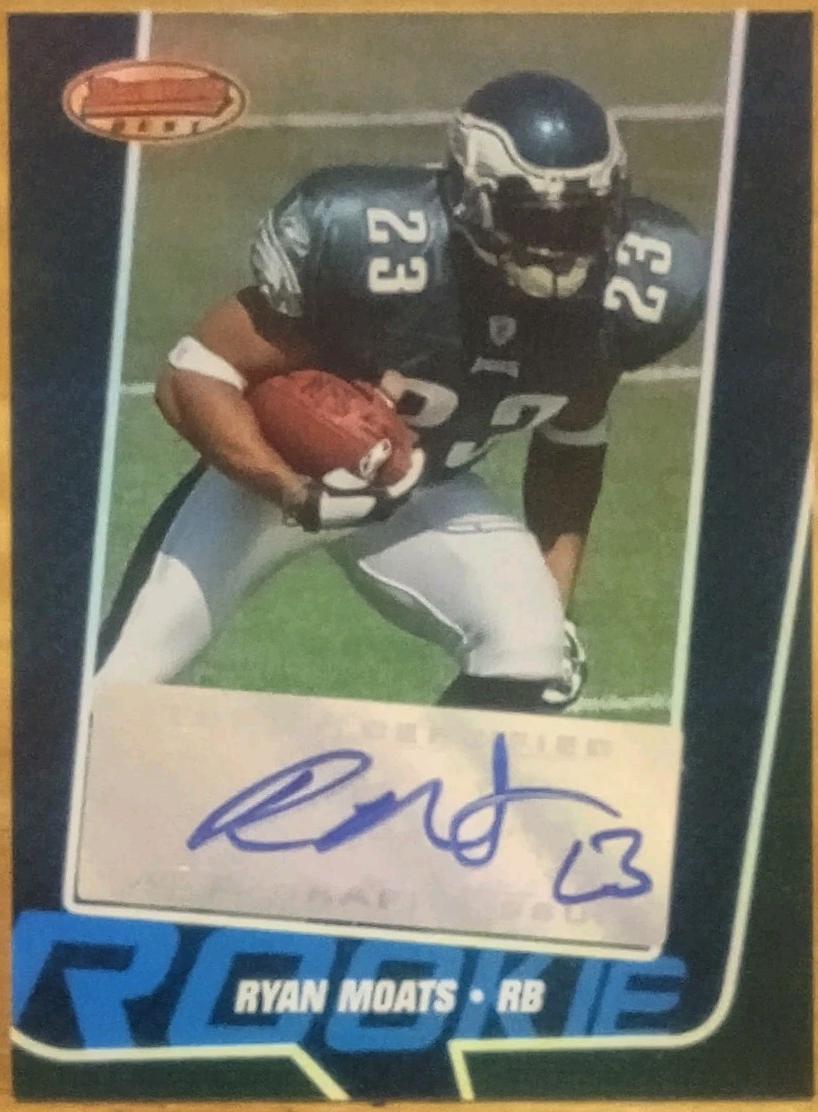 Ryan Moats [Autograph Blue] #115