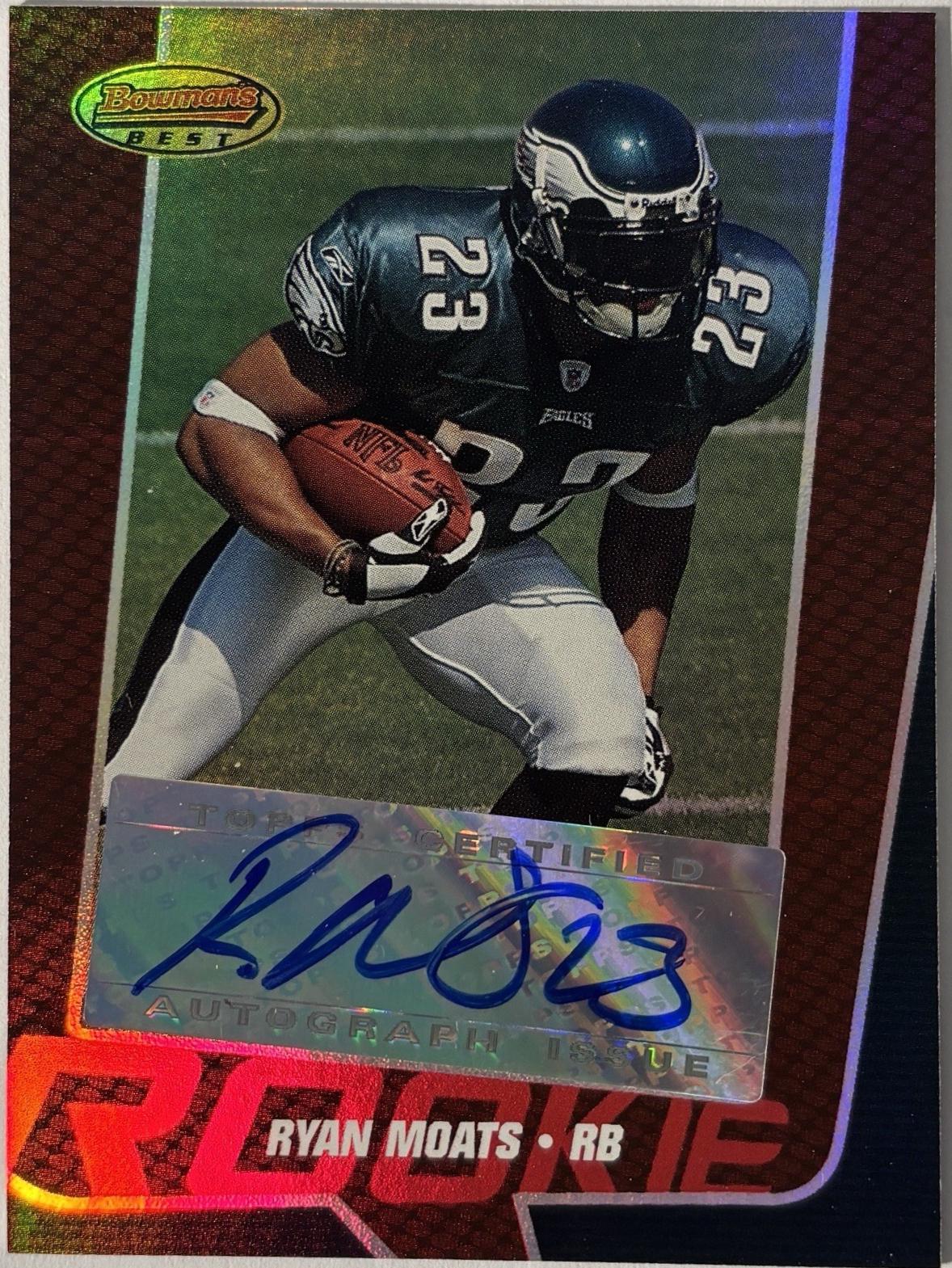 Ryan Moats [Autograph Red] #115