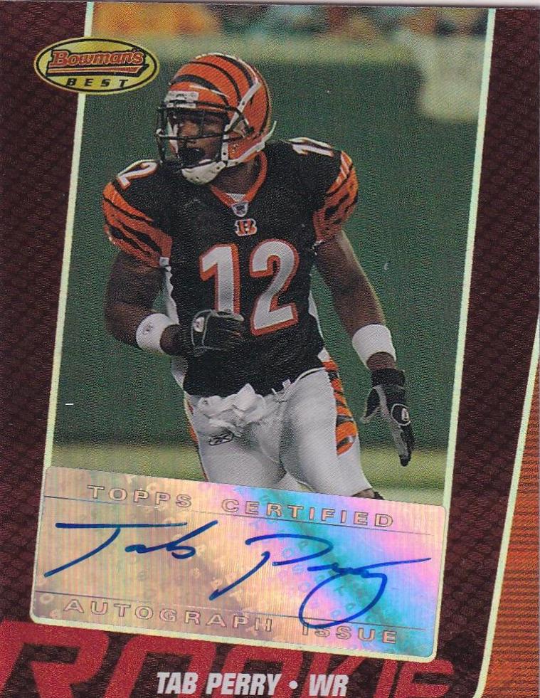Tab Perry [Autograph Red] #155