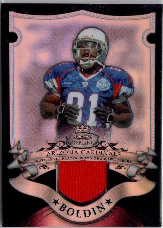 Anquan Boldin [Jersey Black Refractor] #BSVR-AB