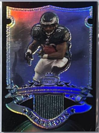 Brian Westbrook [Jersey Black Refractor] #BSVR-BW
