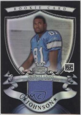 Calvin Johnson [Jersey Black Refractor] #BSRR-CJ