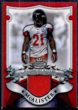 Chris McAlister [Jersey Refractor] #BSVR-CM