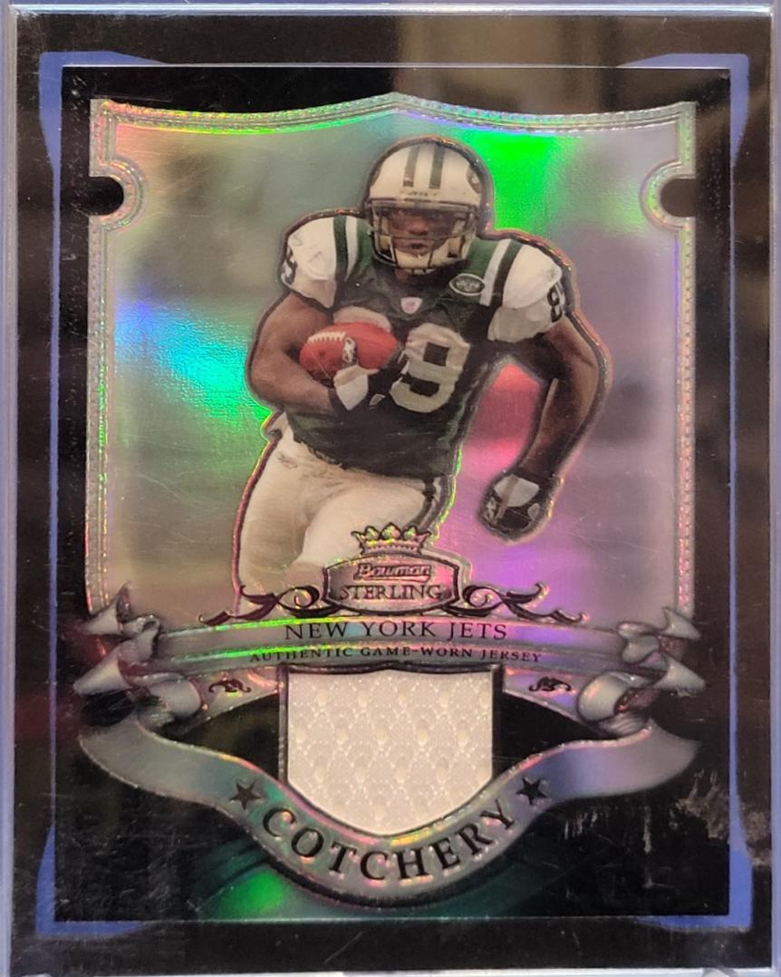 Jerricho Cotchery [Jersey Black Refractor] #BSVR-JC