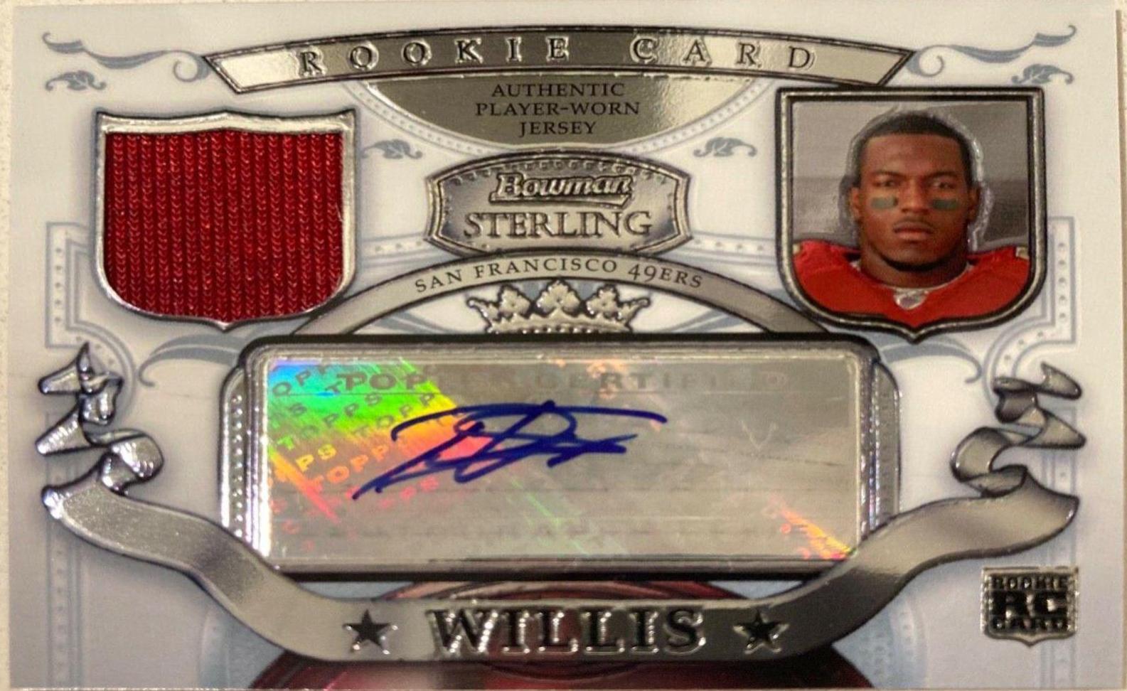 Patrick Willis [Signed Jersey Refractor] #BSRRA-PW