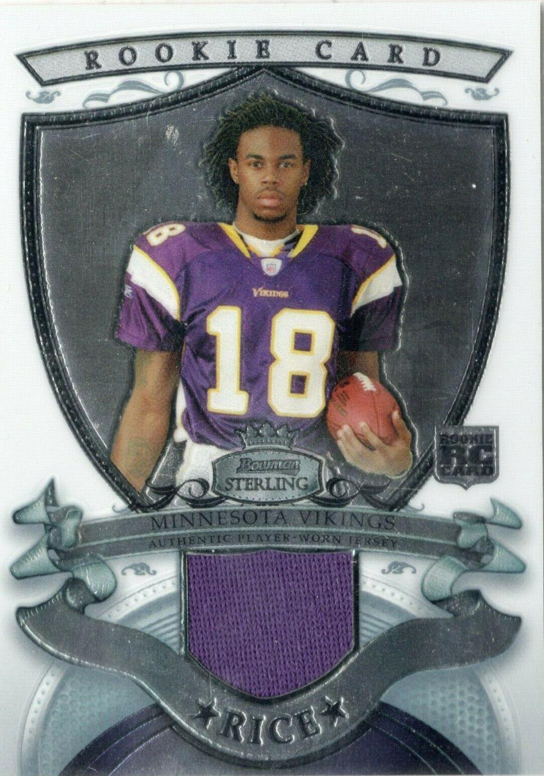 Sidney Rice [Jersey Refractor] #BSRR-SR