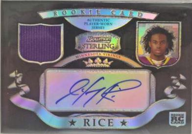 Sidney Rice [Signed Jersey Black Refractor] #BSRRA-SR