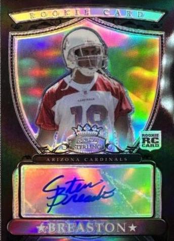 Steve Breaston [Autograph Black Refractor] #BSRA-SB