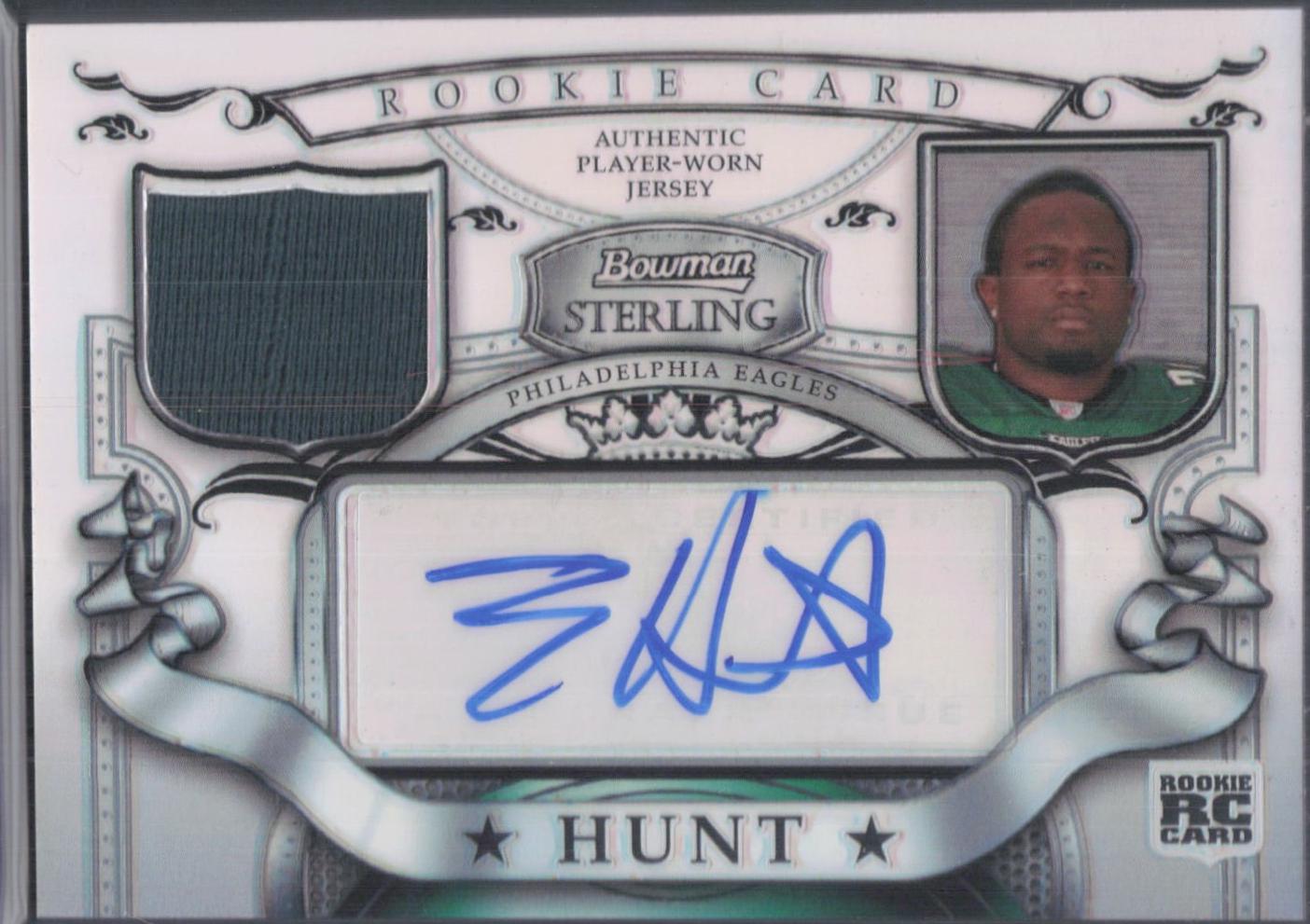 Tony Hunt [Signed Jersey Refractor] #BSRRA-TH
