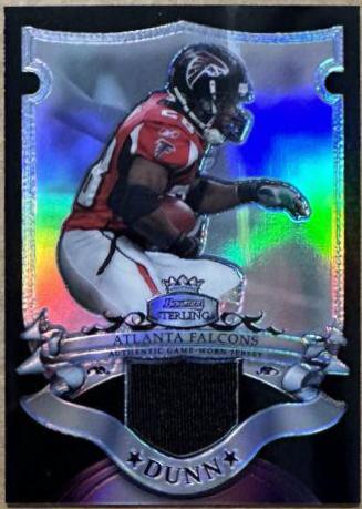 Warrick Dunn [Jersey Black Refractor] #BSVR-WD