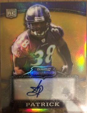 Allen Patrick [Gold Rookie Autograph] #124