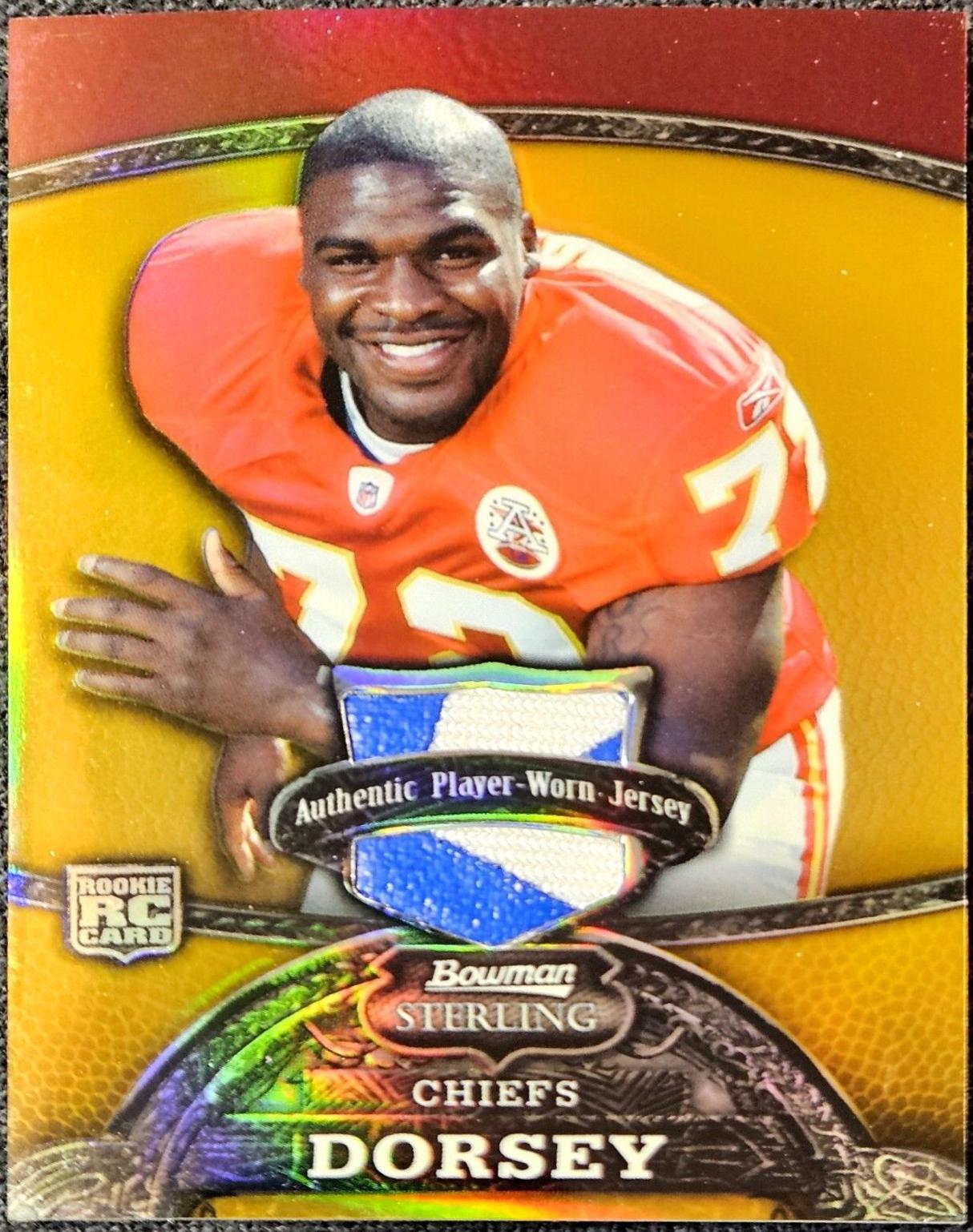 Glenn Dorsey [Jersey Gold Refractor] #141