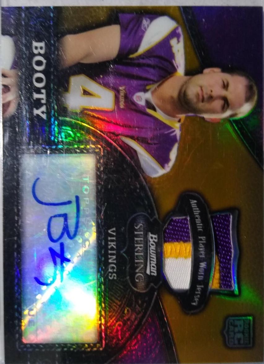 John David Booty [Gold Relic Autograph] #143
