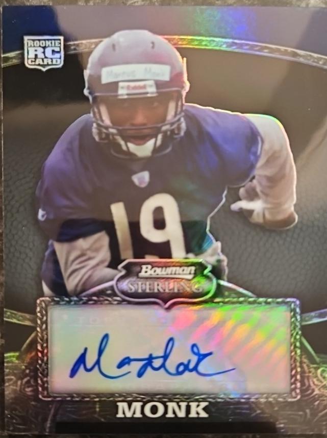 Marcus Monk [Autograph Black Refractor] #138