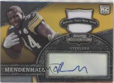 Rashard Mendenhall [Gold Relic Autograph] #152