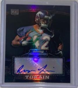 Ryan Torain [Autograph Black Refractor] #125