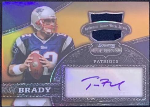 Tom Brady [Gold Relic Autograph] #52