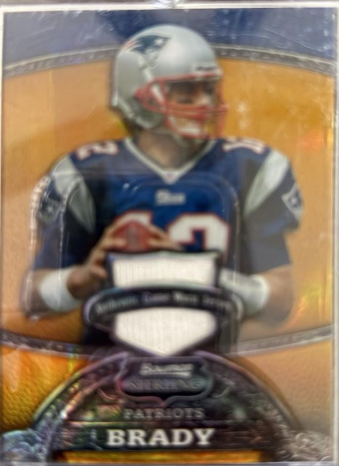 Tom Brady [Jersey Gold Refractor] #52