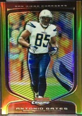 Antonio Gates [Gold Refractor] #101